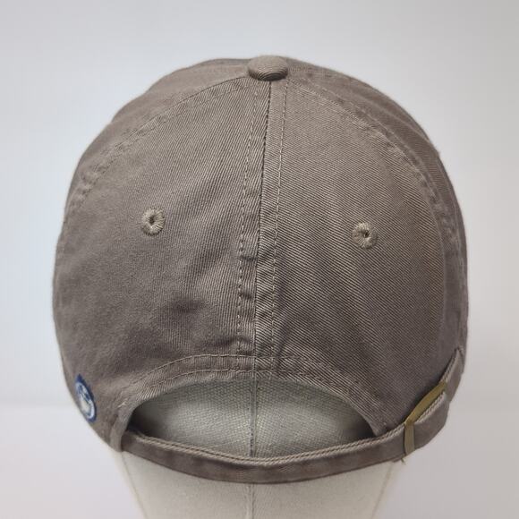 Life is Good Slideback Baseball Cap Brown OS Adjustable Embroidered 6 Panel - Picture 5 of 8